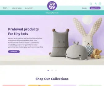 Uptot.in(Buy & Sell Preloved Baby & Kids products) Screenshot