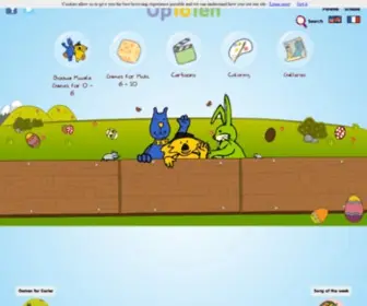 Uptoten.com(Early childhood education) Screenshot