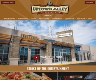 Uptownalleymanassas.com(Bowling, Arcade, Sports Bar, & Party Venues) Screenshot