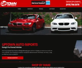 Uptownautoimports.com(Uptownautoimports) Screenshot