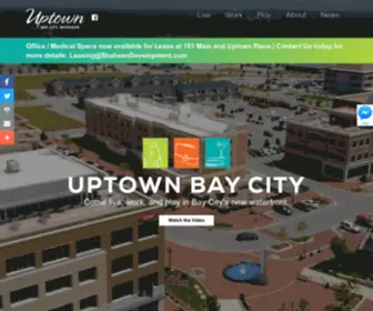 Uptownbaycity.com(Uptown Bay City) Screenshot