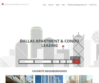 Uptowndallasapartments.com(Uptown Dallas Apartments) Screenshot