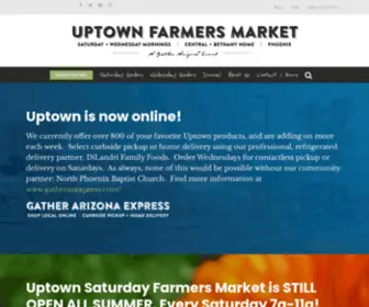 Uptownmarketaz.com(Uptown Farmers Market) Screenshot