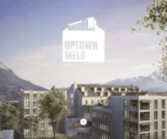 Uptownmels.ch(UPTOWN Mels) Screenshot