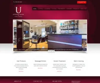 Uptownsaloncolor.com(Uptown Salon & Color Studio) Screenshot