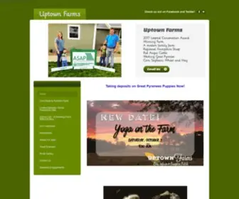 Uptownsheep.com(Uptown Farms) Screenshot