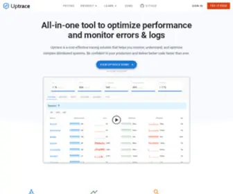 Uptrace.dev(Uptrace) Screenshot