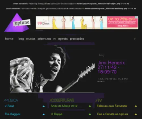 Uptune.com.br(Música) Screenshot