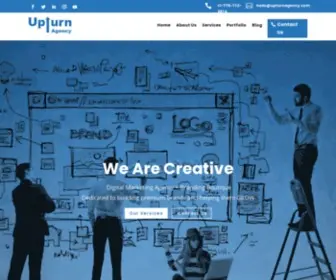 Upturnagency.com(UpTurn Agency) Screenshot