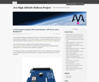 Upuaut.net(Ava High Altitude Balloon Project) Screenshot