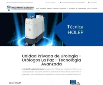 Upubolivia.com(Urólogos La Paz) Screenshot