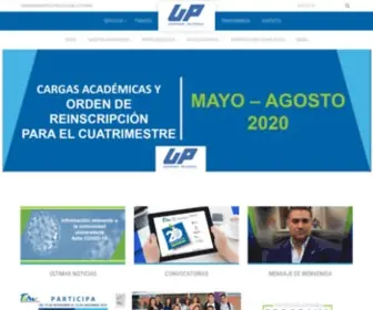 Upvictoria.edu.mx(Universidad Polit) Screenshot