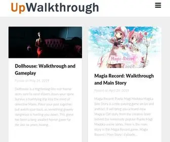Upwalkthrough.com(恩施云陆服饰有限公司) Screenshot