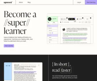 Upword.ai(Control your AI research) Screenshot