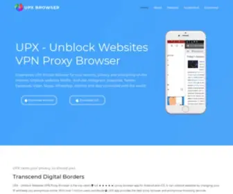 UPXB.net(Private Proxy Browser) Screenshot