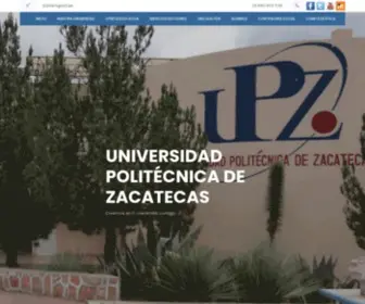 UPZ.edu.mx(UPZ-INICIO) Screenshot