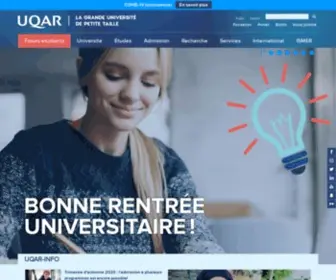 Uqar.ca(Université) Screenshot