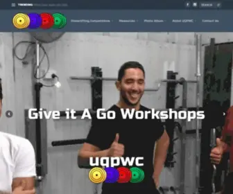 UQPWC.org(University of Queensland Powerlifting and Weightlifting Club Inc) Screenshot