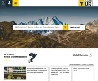 UR.ch(Kanton Uri) Screenshot