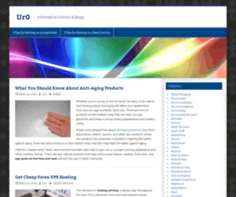UR0.org(Informative Articles & Blogs) Screenshot