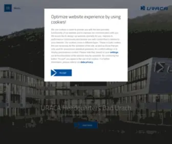 Uraca.de(URACA GmbH & Co) Screenshot