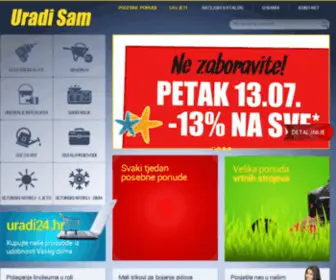 Uradi-Sam.hr(Gdje majstori kupuju povoljnije) Screenshot