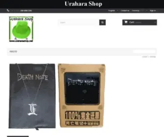 Uraharashop.net(Redirigir al navegador a otra URL) Screenshot