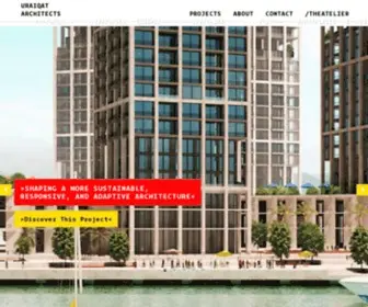 Uraiqat.com(Uraiqat Architects) Screenshot