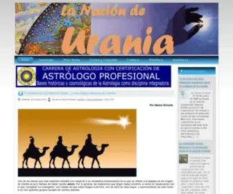 Urania.com.ar(La Nación de Urania) Screenshot