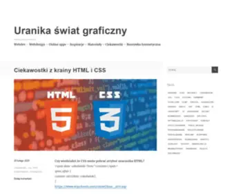 Uranik.pl(Webmaster) Screenshot