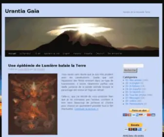 Urantia-Gaia.info(Urantia Gaïa) Screenshot
