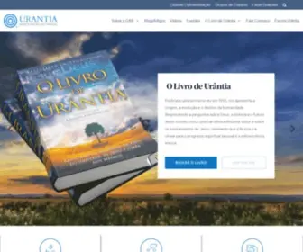 Urantia.com.br(Oficial Urantia do Brasil) Screenshot