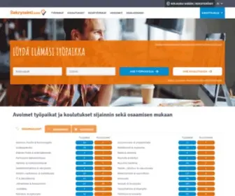 Uranus.fi(Avoimet työpaikat ja koulutukset) Screenshot
