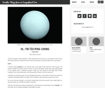 Uranusjr.com(Smaller Things) Screenshot