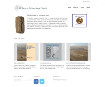 Urarchaeology.org(Ur Region Archaeology Project) Screenshot