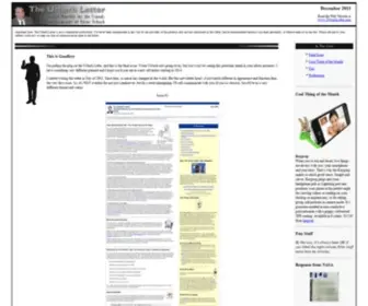 Urbachletter.com(The Urbach Letter) Screenshot