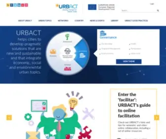 Urbact.eu(Urbact) Screenshot