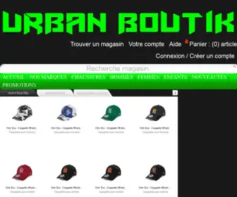 Urban-Boutik.fr(Baskets) Screenshot