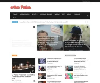 Urban-Fusions.fr(Urban fusions est un média qui couvre l'actualité urbaine) Screenshot