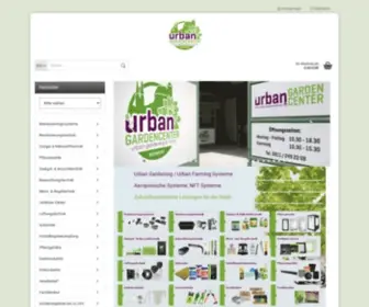 Urban-Gardencenter.de(SHOP ) Screenshot