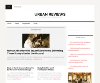 Urban-Review.com(Urban Reviews) Screenshot