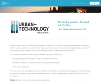 Urban-Tech.com(Urban-Technology Group) Screenshot