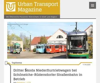 Urban-Transport-Magazine.com(Urban Transport Magazine) Screenshot
