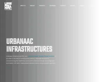 Urbanaac.com(Precast Concrete Solutions) Screenshot