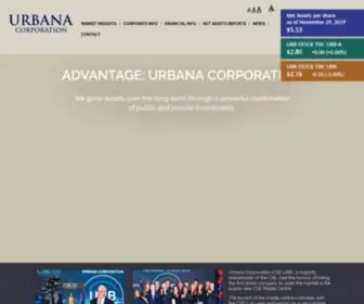 Urbanacorp.com(Urbana Corporation) Screenshot