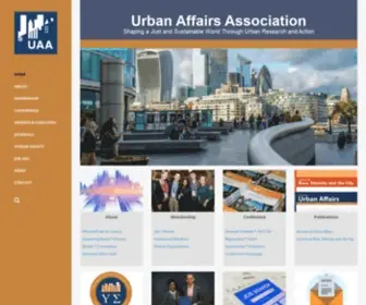 Urbanaffairsassociation.org(Urban Affairs Association Home) Screenshot