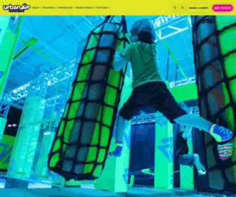 Urbanairparks.com(Urban Air Adventure Park) Screenshot