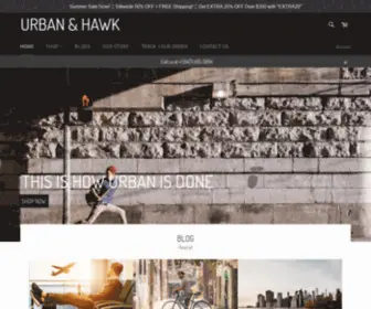 Urbanandhawk.com(Urban & Hawk) Screenshot