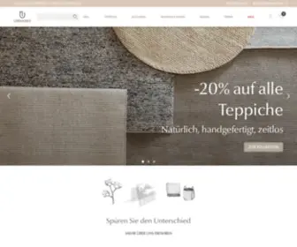 Urbanara.at(Hochwertige Heimtextilien & Wohnaccessoires) Screenshot