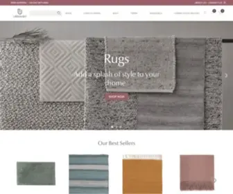 Urbanara.com(Shop Natural Homewares in Timeless Designs) Screenshot